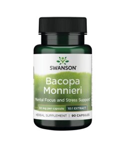 SWANSON Bacopa Monnieri 10:1 extract 90 kaps