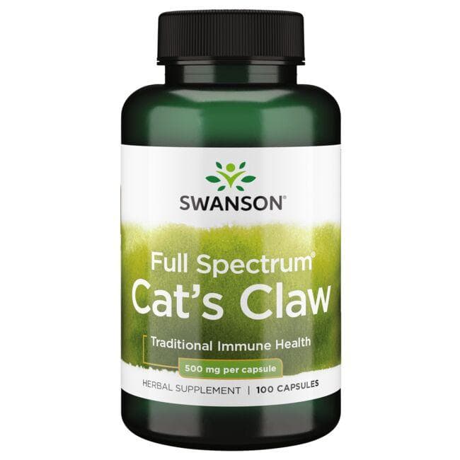 SWANSON Cat's Claw 500mg 100kaps