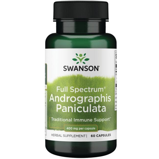 SWANSON FS Andrographis Paniculata 400mg 60 kaps