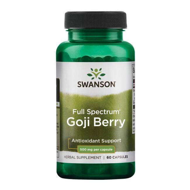 SWANSON FS Goji 500mg 60 kaps