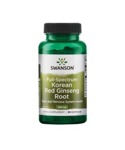 SWANSON FS Korean Red Ginseng Root 400mg 90caps