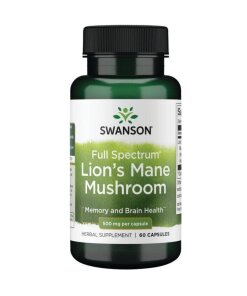 SWANSON FS Lion's mane (soplówka je¿owata) 60 kaps