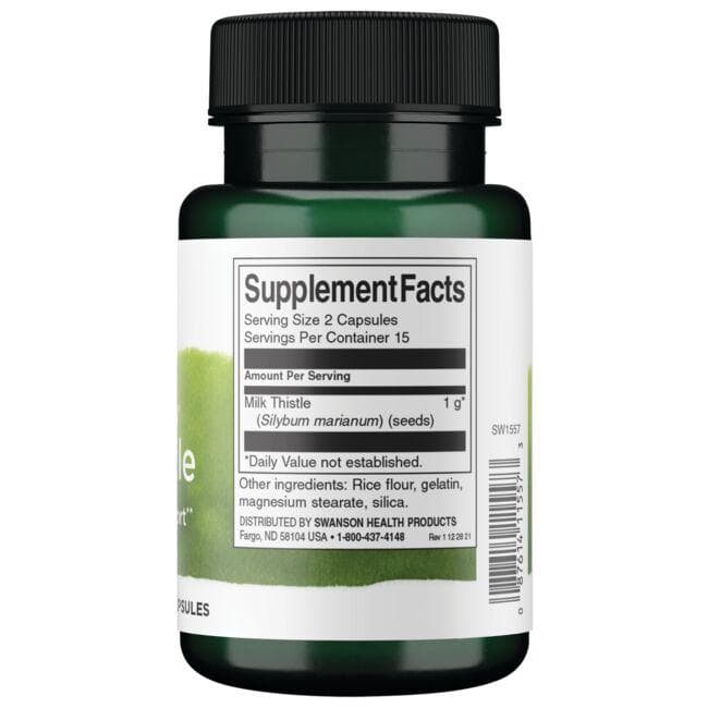 Swanson - Armurariu Spectru Complet 500 mg, 30 capsule - Billede 2