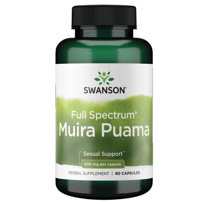 SWANSON FS Muira Puama 400mg 90 kaps