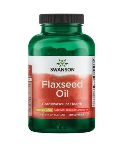 SWANSON Flaxseed Oil 1000mg 100 ¿elków