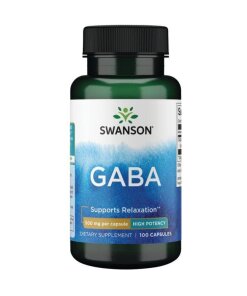SWANSON GABA 500mg 100 kaps