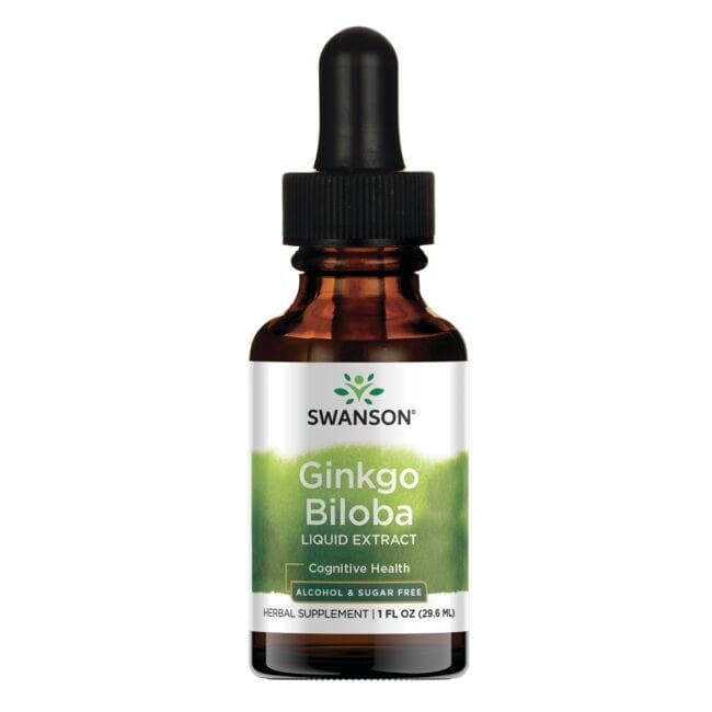 SWANSON Ginkgo Biloba liquid ekstrakt 29