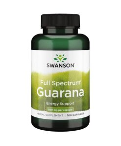 SWANSON Guarana 500mg 100kaps