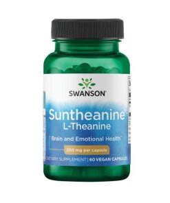SWANSON L-Teanina 200mg 60vcaps