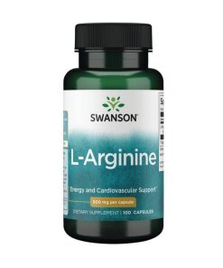 SWANSON L-arginina 500mg 100kaps