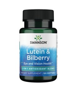 SWANSON Luteina+ Borówka 120 sgels