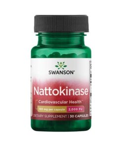 SWANSON Nattokinaza 100mg 2000 FU 30 kaps