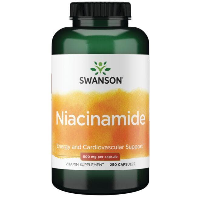 SWANSON Niacinamide 500mg 250 kaps