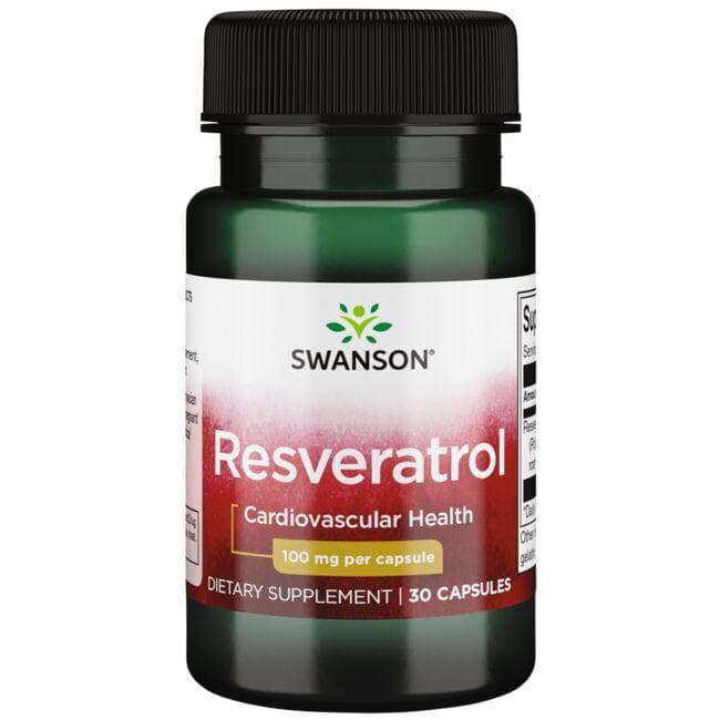 SWANSON Resweratrol 100mg 30kaps