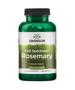 SWANSON Rozmaryn 400mg 90 kaps