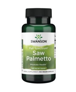 SWANSON Saw Palmetto 540mg 100 kaps.