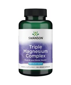 SWANSON Triple Magnesium complex 100 kaps