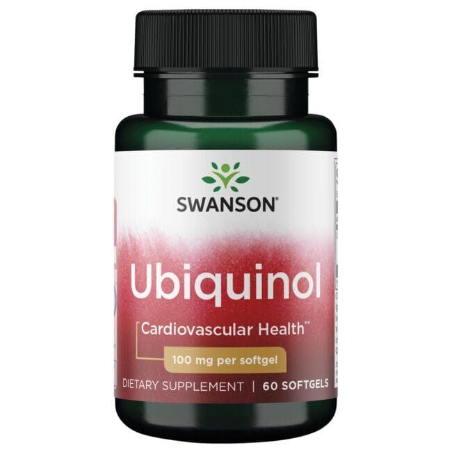 SWANSON Ubiquinol 100mg 60sgels