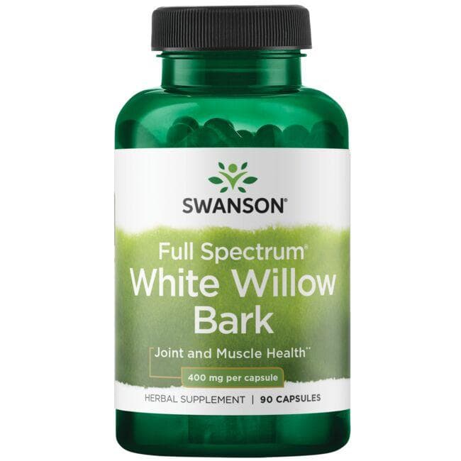 SWANSON White willow bark 400mg 90kaps