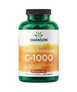 SWANSON Witamina C1000 z RH przed³. dzia³. 250tabl