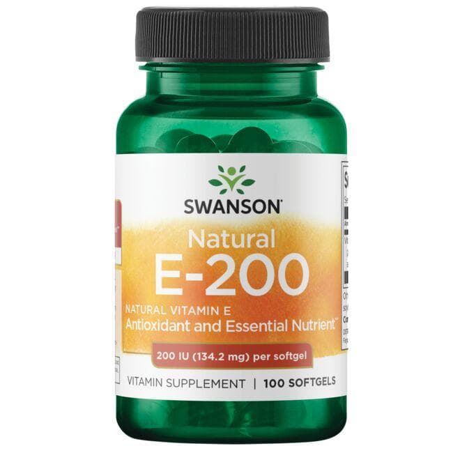 SWANSON Witamina E Naturalna 200IU 100kaps