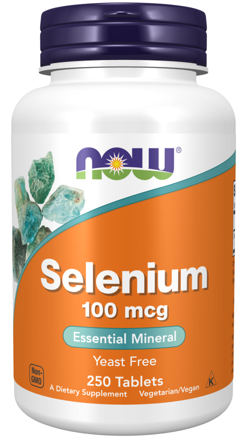 NOW Foods - Seleniu, 100mcg, 250 tablete - Billede 4