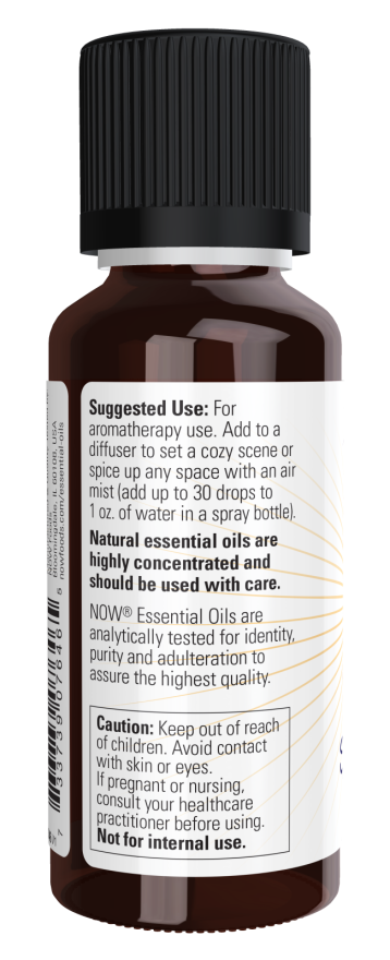 NOW Foods - Ulei esențial de Cidru Condimentat - 30 ml - imagine 3