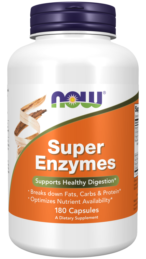 NOW Foods - Super Enzymes, 90 capsule - Billede 4
