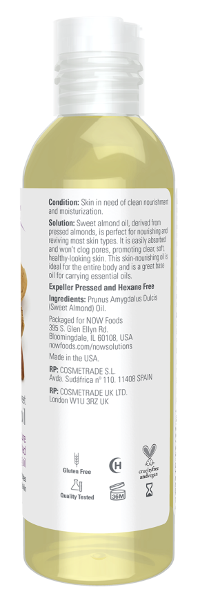 NU Foods - Ulei de Migdale, 473 ml - Billede 2