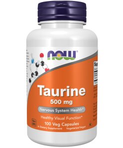 Taurine 500 mg Veg Capsules