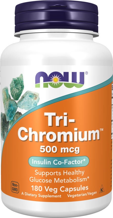 NOW Foods - Tri-Crom 500 mcg, 90 capsule - Billede 4