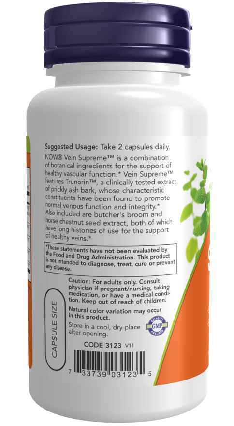 NOW Foods - Vene Supreme - 90 capsule - imagine 3