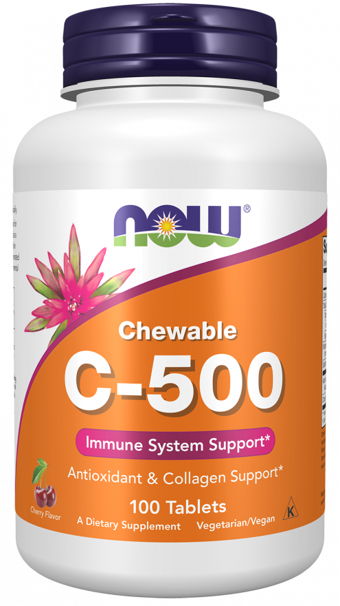 Vitamin C-500 Cherry Chewable Tablets