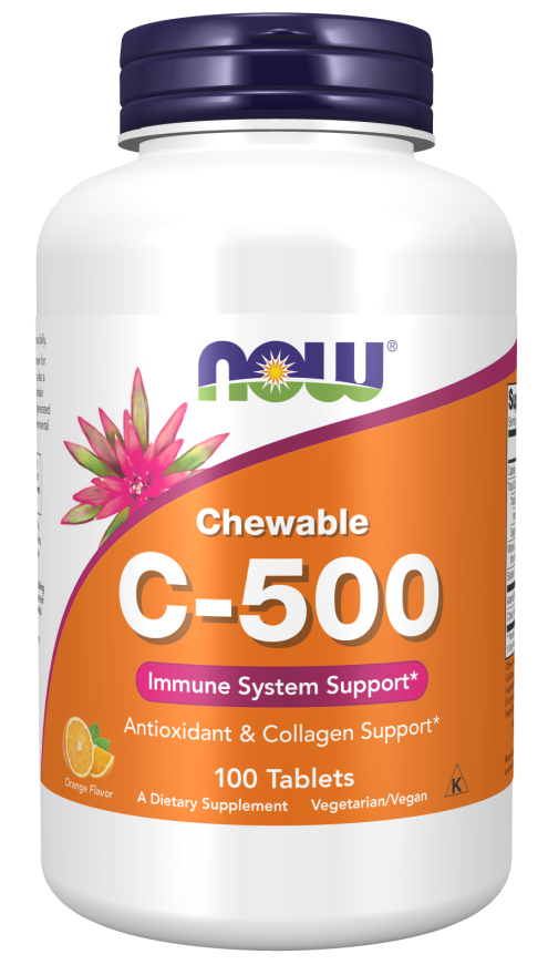Vitamin C-500 Orange Chewable Tablets