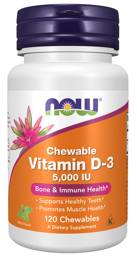 Vitamin D-3 5000 IU Chewables