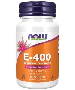 Vitamin E-400 With Mixed Tocopherols Softgels