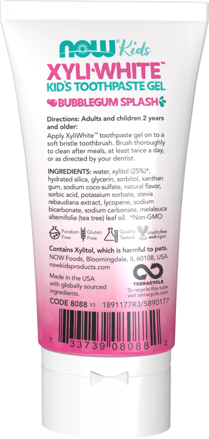 NU Foods - XyliWhite Kids, Bubblegum Splash - 85g - imagine 2