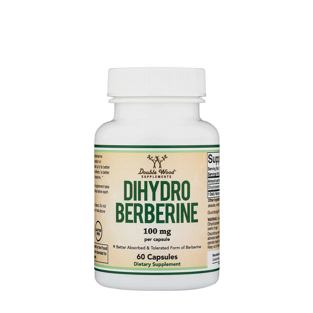 Double Wood Supplements Dihydroberberine (60 Capsules)