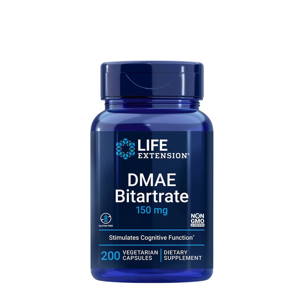 Life Extension - DMAE Bitartrate (200 Veg Capsules)