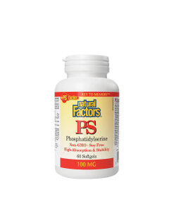 Natural Factors PS PHOSPHATIDYLSERINE 100 MG  (60 Softgels)