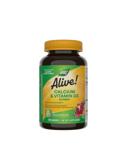 Nature's Way - Alive!® Calcium + D3 Gummies (60 Gummies)