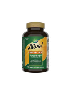 Nature's Way - Alive!® Max3 Daily Multivitamin Without Iron (180 Tablets)