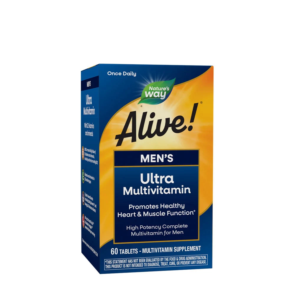 Nature's Way - Alive!® Men’s Ultra Multivitamin (60 Tablets)