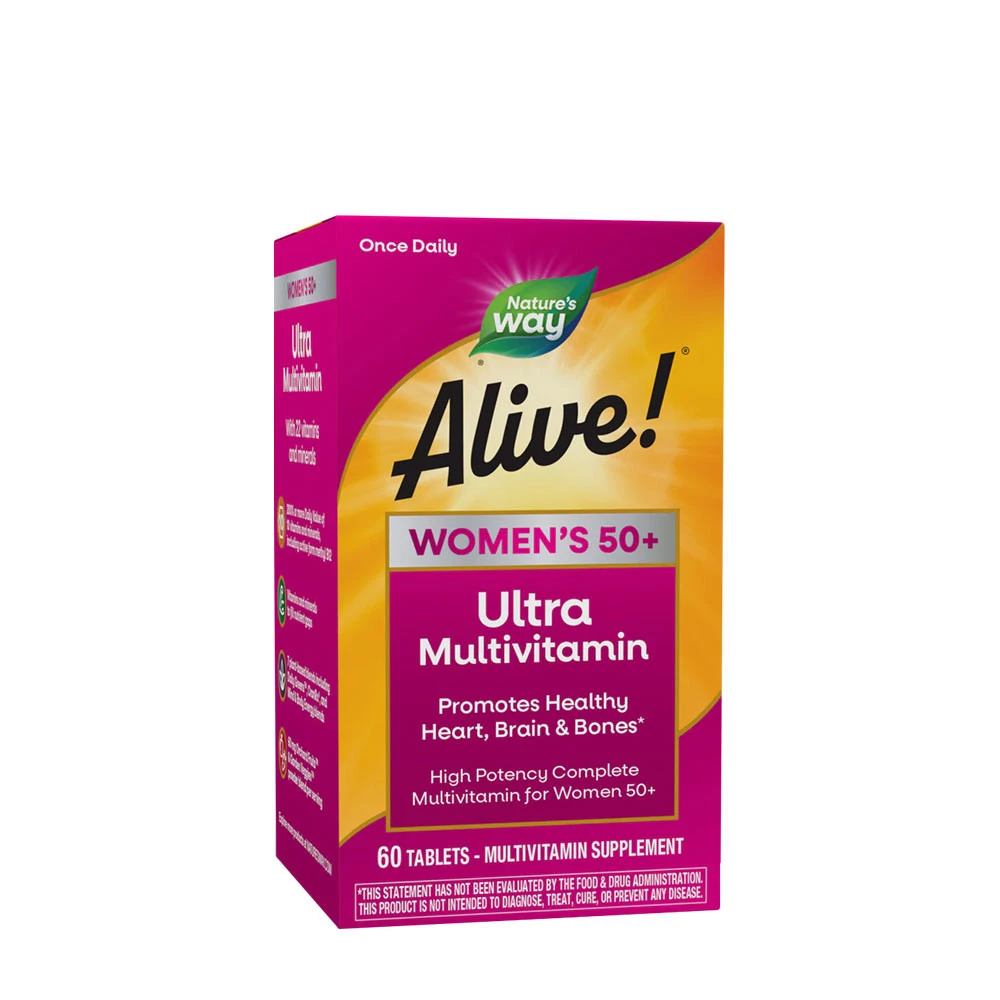 Nature's Way - Alive!® Women's 50+ Ultra Multivitamin (60 Tablets)