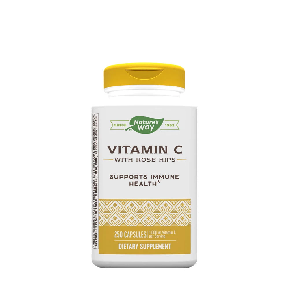 Nature's Way - Vitamin C with Rose Hips (250 Capsules)