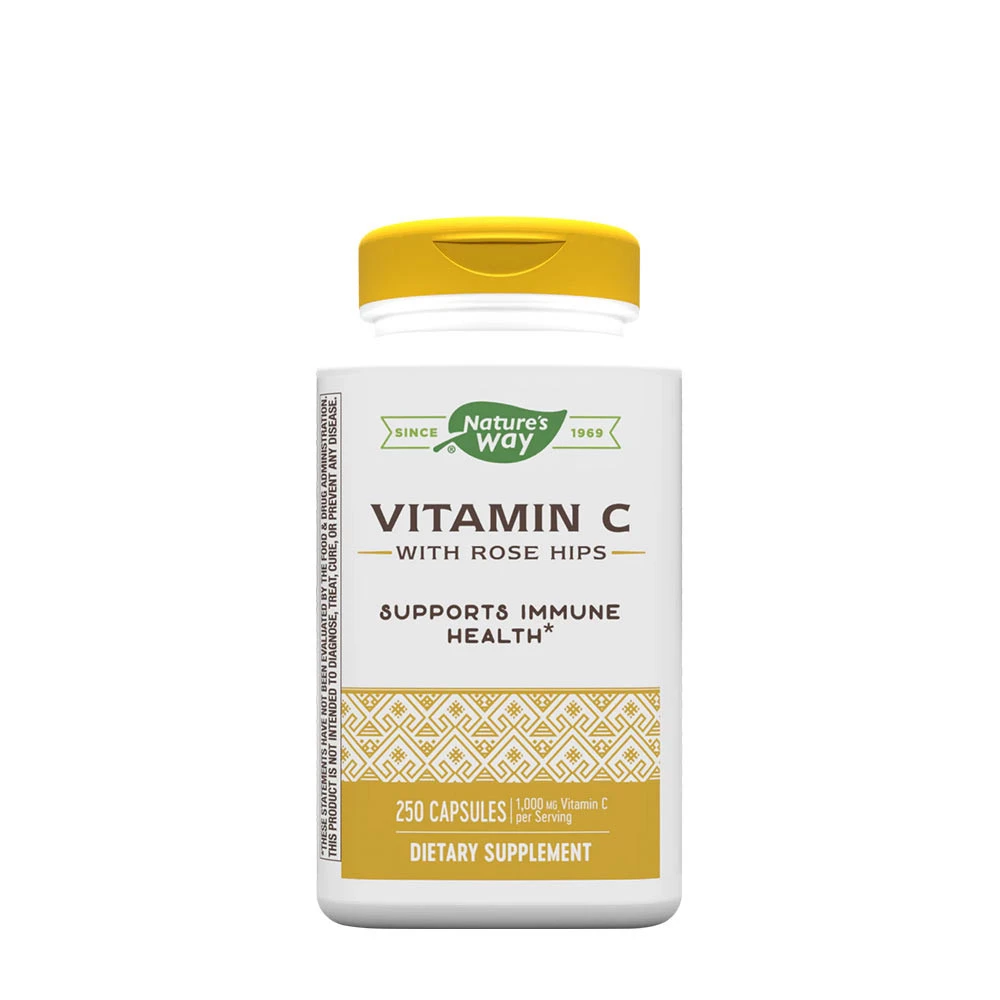 Nature's Way - Vitamin C with Rose Hips (250 Capsules)