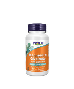 Now Foods - Magnesium Glycinate with BioPerine® (60 Capsules)