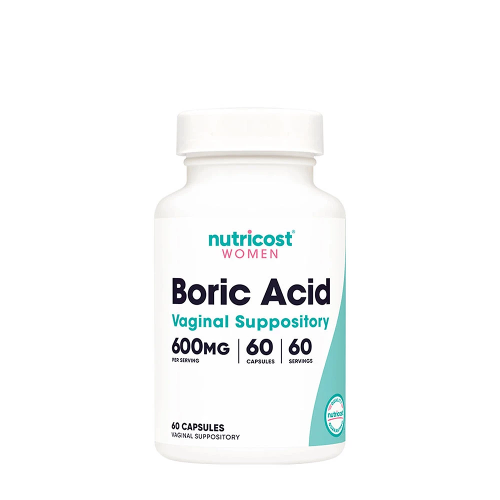 Nutricost Boric Acid Capsules (60 Capsules)
