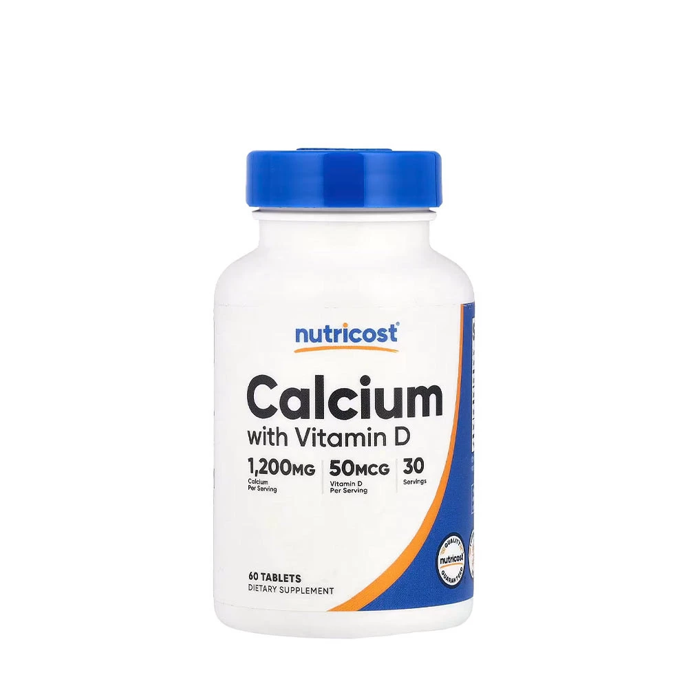 Nutricost - Calcium (with Vitamin D3) (60 Tablets)