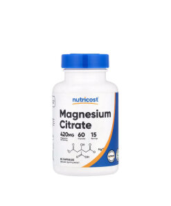 Nutricost - Magnesium Citrate 420 mg (60 Capsules)